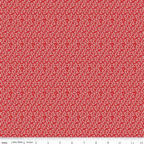 The Magic of Christmas Candy Cane Fabric // Riley Blake 